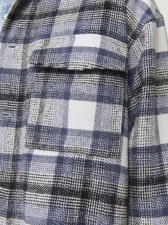 Actual product image Jack & Jones Jorvesterbro Check Overshirt Ls Sn (XXL)