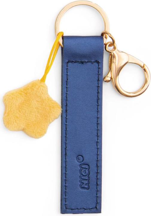 Produktbild Magni NICI Schlüsselanhänger Wundersammler Kunstlederband mit Stern blau 10cm