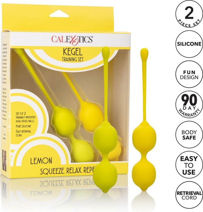 Produktbild CalExotics Kegel Training Set Lemon