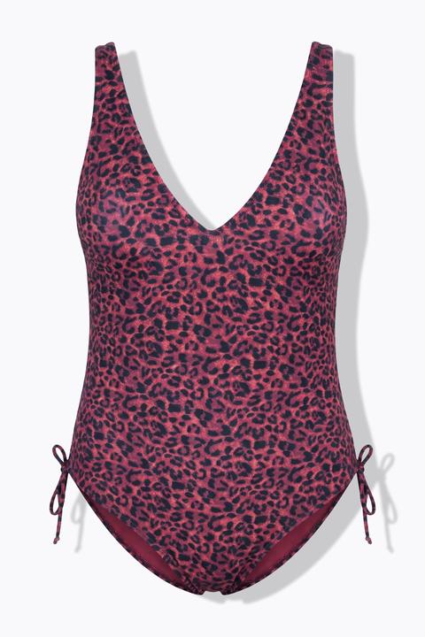 Actual product image Studio Untold Leopard Print Gathered Swimsuit (52)