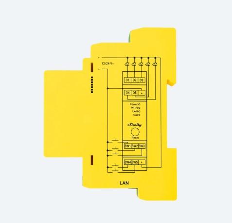 Produktbild Shelly Pro RGBWW PM (Dimmaktor)