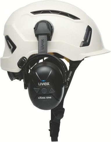 Produktbild Uvex Kapselgehörschutz aXess one Helmkapsel Basiseinheit 2640201 schwarz Grösse L, M, S (1x)