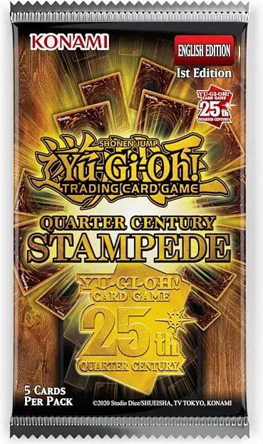 Actual product image Yu-Gi-Oh Quarter Century Stampede (English, Booster display)