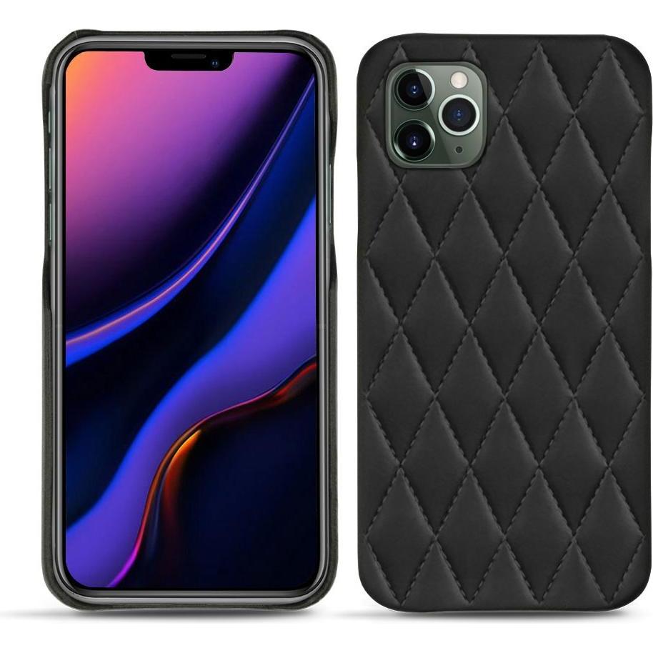 Noreve Lederschutzhülle (Apple iPhone 11 Pro), Smartphone Hülle, Schwarz