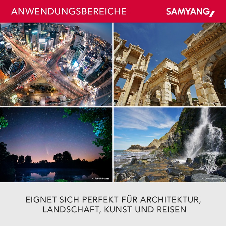 Actual product image Samyang 12mm f/2 NCS CS - Sony E (Sony E, APS-C / DX)