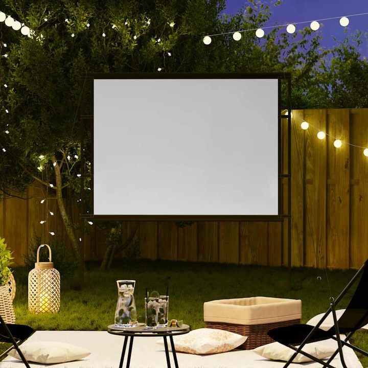 Produktbild VidaXL Beamer Leinwand mit Ständer 84 Zoll 4:3 Projektionswand Leinwand (84", 4:3)