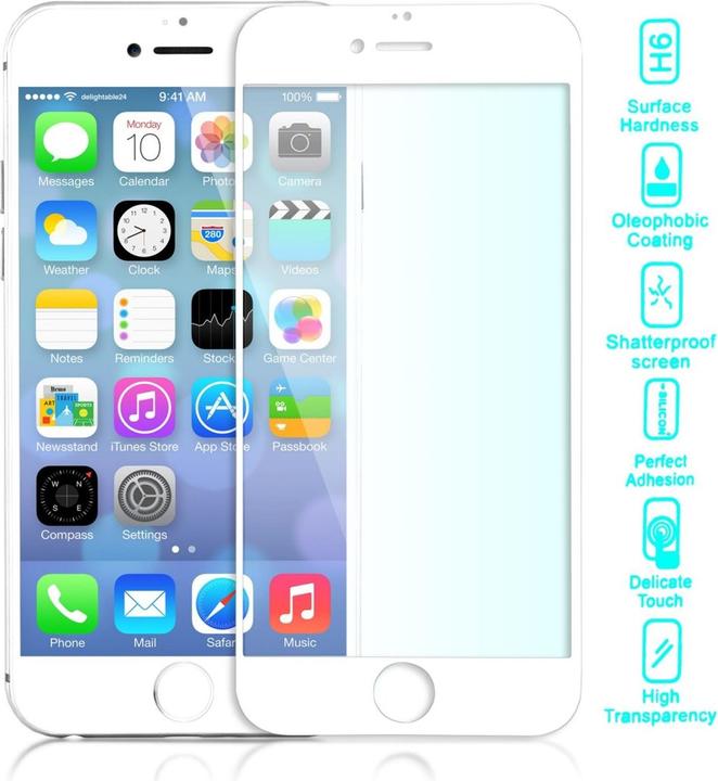 Produktbild Nalia Schutzglas (1 Stück, Apple iPhone 6 Plus, Apple iPhone 6s Plus)