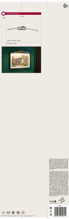 Actual product image Paulmann Bento picture light (520 lm)