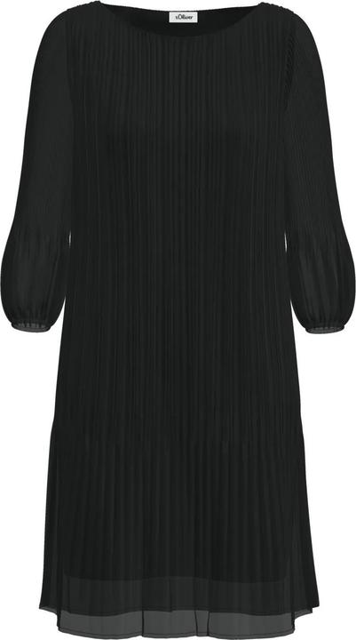 Produktbild S.Oliver Kleid Plissiertes Chiffonkleid (44)