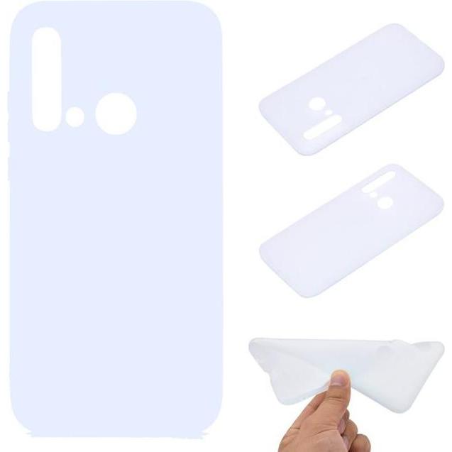 Thumbnail - MU Classic Softcase TPU Series (Huawei P20 Lite (2019)), Smartphone Hülle, Weiss