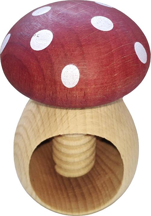 Actual product image Hofmeister Holzwaren Nutcracker 'Toadstool