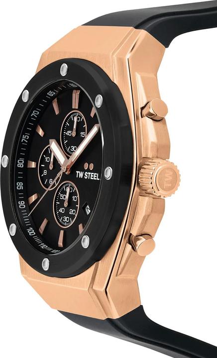 Image du produit TW-Steel CE4103 CEO Tech Chronographe Montre Homme 44mm 10ATM (Chronographe, 44 mm)