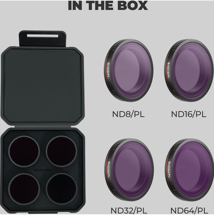 Image du produit Freewell Osmo Nano Filters Bright Day - 4Pack