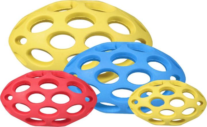 Actual product image JW Dog Toy Hol-ee Football Small, Ø 12 cm, Assorted (Dog chew toy)