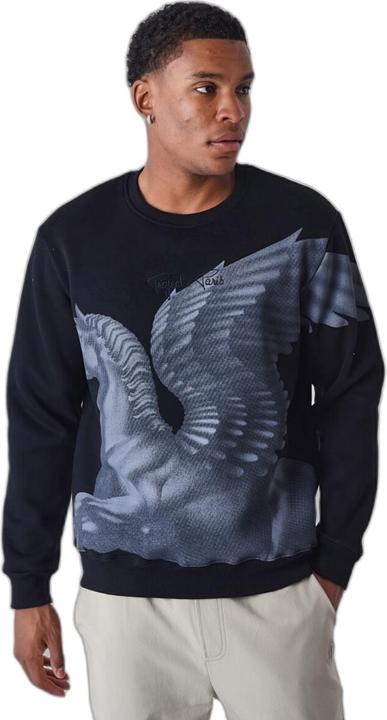 Project X Paris Sweatshirt mit Rundhalsausschnitt und Reitmotiv (XL)