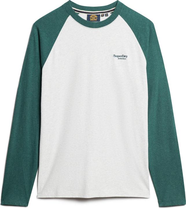 Produktbild Superdry Essential Baseball-Oberteil mit langen Ärmeln (L)