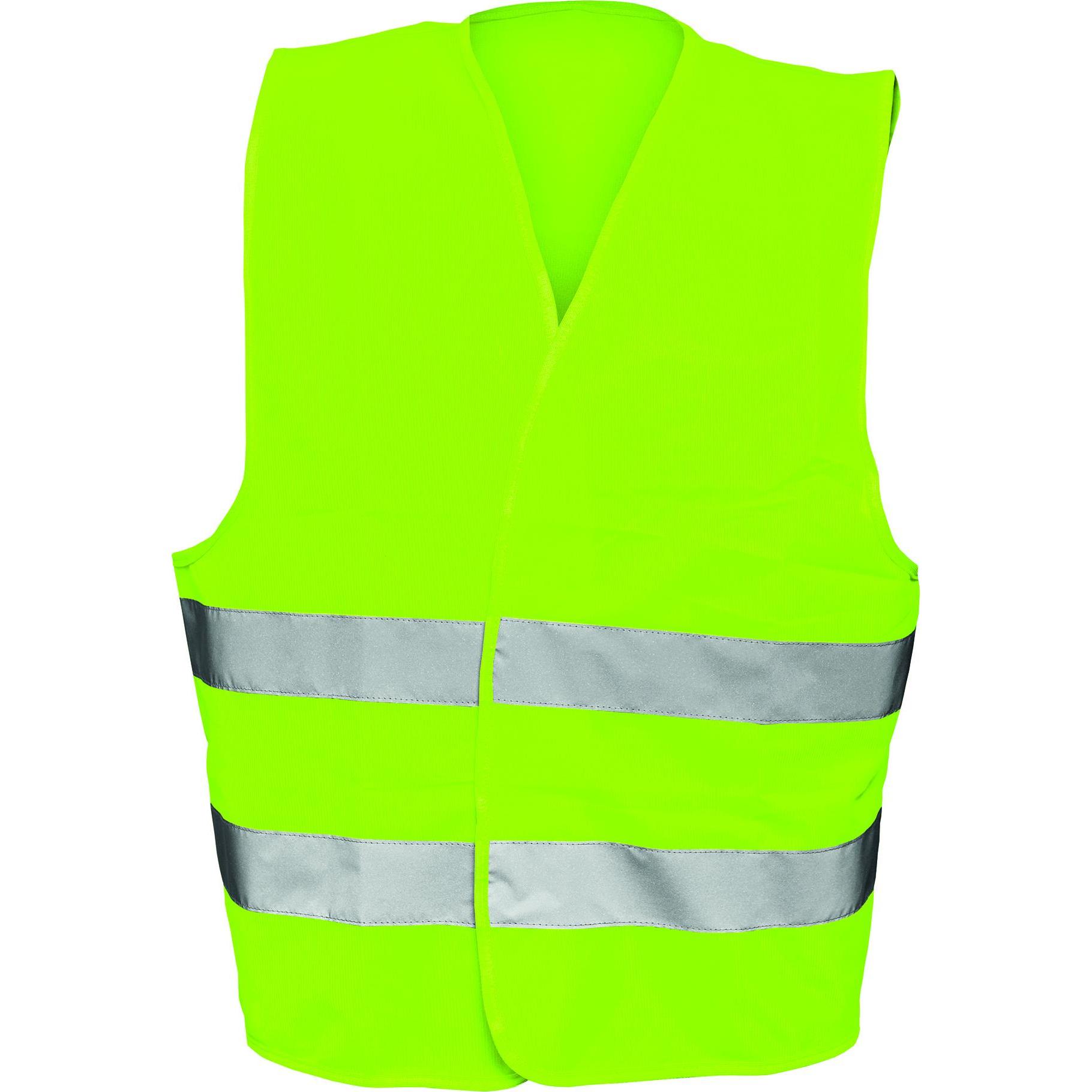 Firma Vera, Gilet di sicurezza, Gilet ad alta visibilità Flash (BE-04-00c), giallo (Taglia unica)