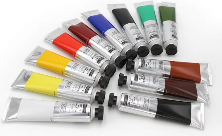 Produktbild Magi-Wap Artist Grundfarben 12x200ml Ölfarbe (2400 ml)