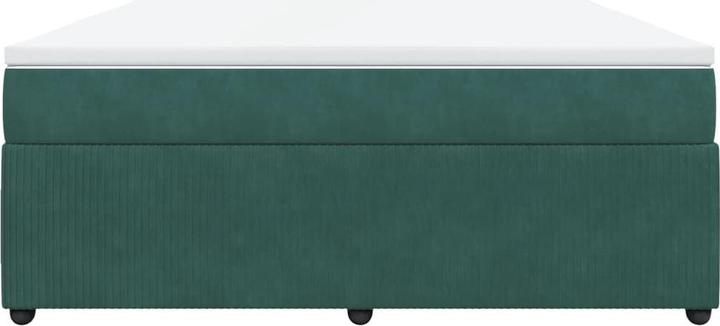 Produktbild vidaXL Bo x springbett mit Matratze 180 x 200 cm Samt (180 x 200 cm)