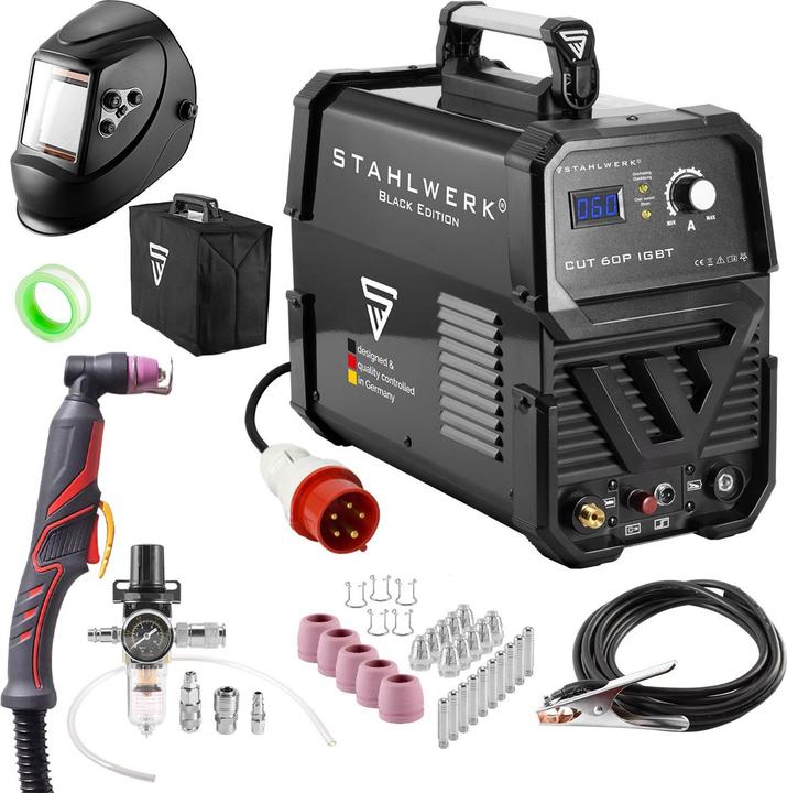 Produktbild Stahlwerk Plasmaschneider CUT 60 Pilot IGBT mit Pilotzündung Vollausstattung (Plasmaschneider)