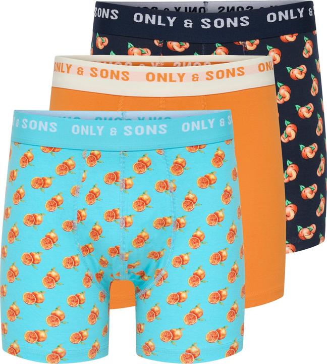 Produktbild Only & Sons Onssummer Printed Boxer 3-Pack Noos (S, 3er Pack)