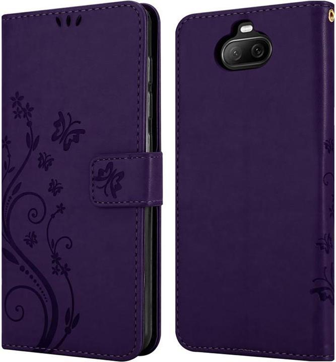 Actual product image Cadorabo Flower Book Cover (Sony Xperia 8)