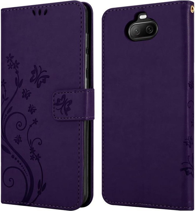 Produktbild Cadorabo Flower Book Cover (Sony Xperia 8)