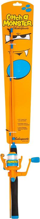 Immagine prodotto Shakespeare Catch a Monster Spinnruten- und Rollen-Kombi-Set für Kinder (Canna da spinning, 140 cm)