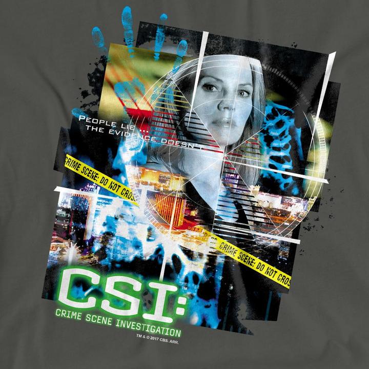 Immagine prodotto Csi: NY Evidence Maglietta Collage Adulto Unisex (S)