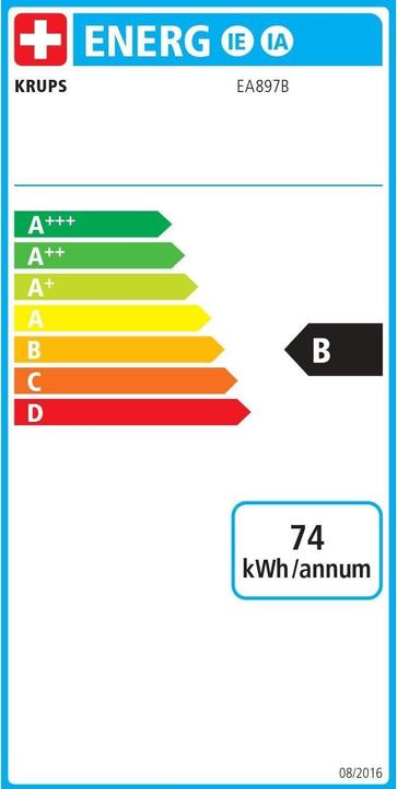 Energielabel Krups Evidence Eco-Design