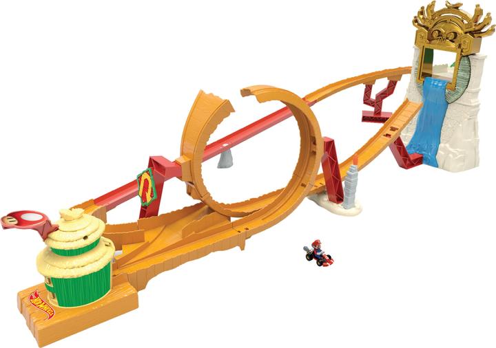 Hot Wheels Mario Kart Kong Island Track Set