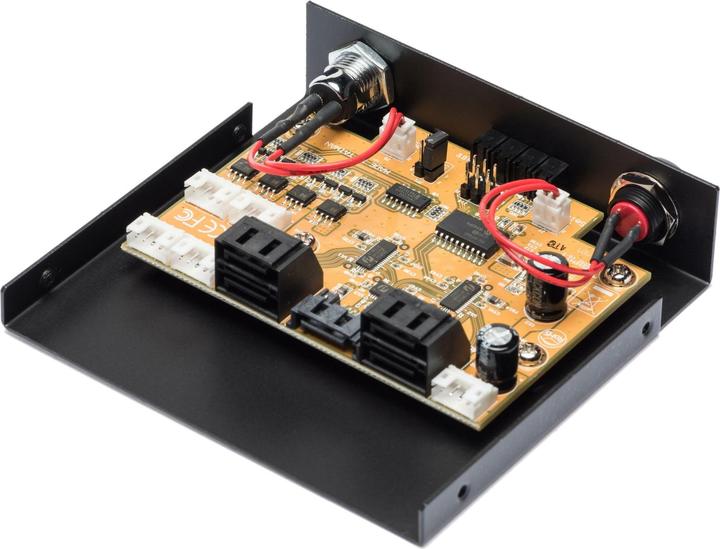 Image du produit Exsys EX-3465, Passage de 1 SATA à 4 disques durs SATA