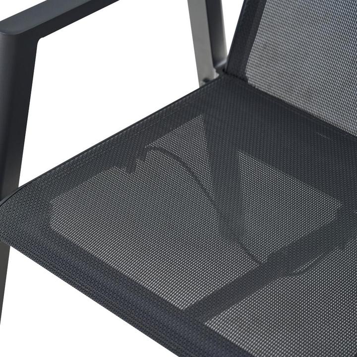 Actual product image Siena Garden BOLOGNA Move Sessel,Tex, anthrazit Alu, matt-anthrazit, Textilbezug