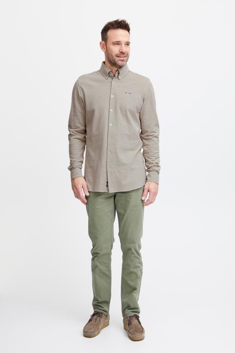 Produktbild FQ1924 FQSteven piqué knitted LS shirt 21900613 (XL)