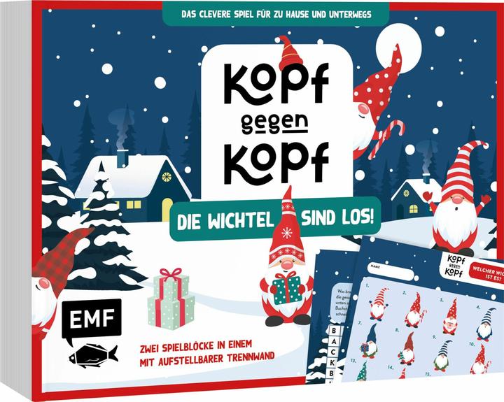 Produktbild Der ultimative Spielblock: Kopf gegen Kopf – Die Wichtel sind los! (Deutsch, 2025)