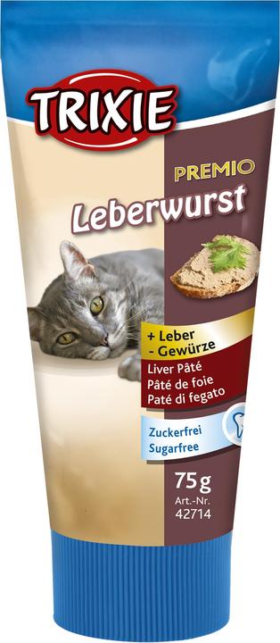 Trixie Premio Leberwurst für Katzen (Adult, 1 Stk., 75 g)