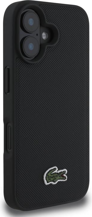 Image du produit Lacoste LCHMP16MPVCK iPhone 16 Plus 6.7" czarny/black hardcase Iconic Petit Pique MagSafe (Apple iPhone 16 Plus)