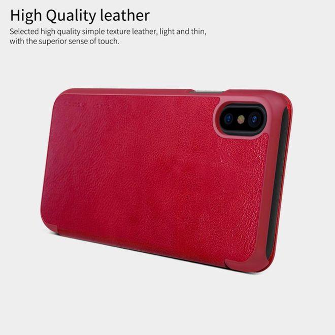 Actual product image Nillkin Qin Series (Apple iPhone X)