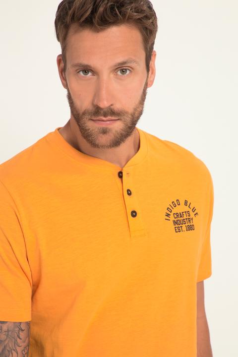 Actual product image JP1880 Pyjamas, loungewear, OEKO-TEX, two-piece, Henley with print, long trousers (XL)