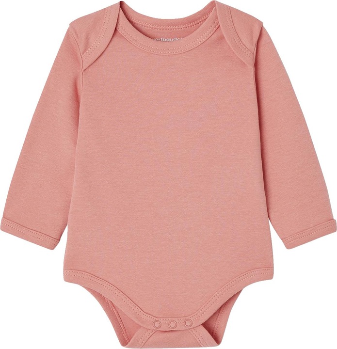 Immagine prodotto Vertbaudet Collezione biologica: confezione da 3 di body a maniche lunghe per neonati in stile slip-on, cuori (56)