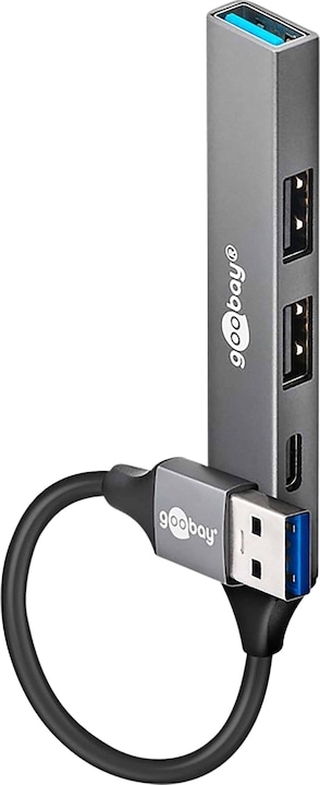 Goobay 74458 (USB-A, 4 Ports)