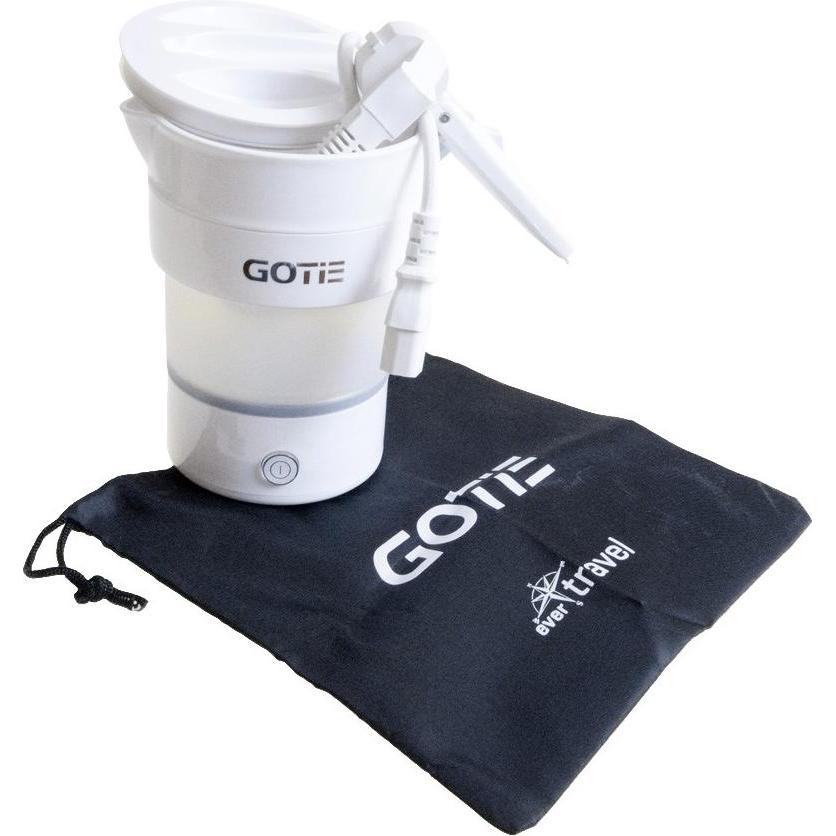 Gotie Reise-Wasserkocher GCT-600B (600W 0 6l), Wasserkocher, Weiss