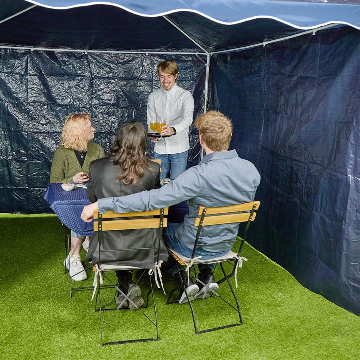 Image du produit Relaxdays 3x éléments latéraux du pavillon (300 cm)