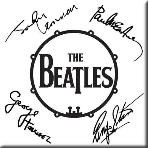 Produktbild The Beatles KühlschrankMagnet mit Unterschriften (1 x)