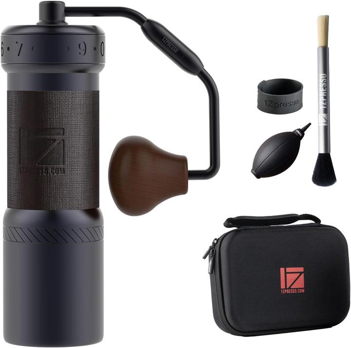 1Zpresso K-Ultra Manuelle Kaffeemühle mit Edelstahl-Mahlwerk