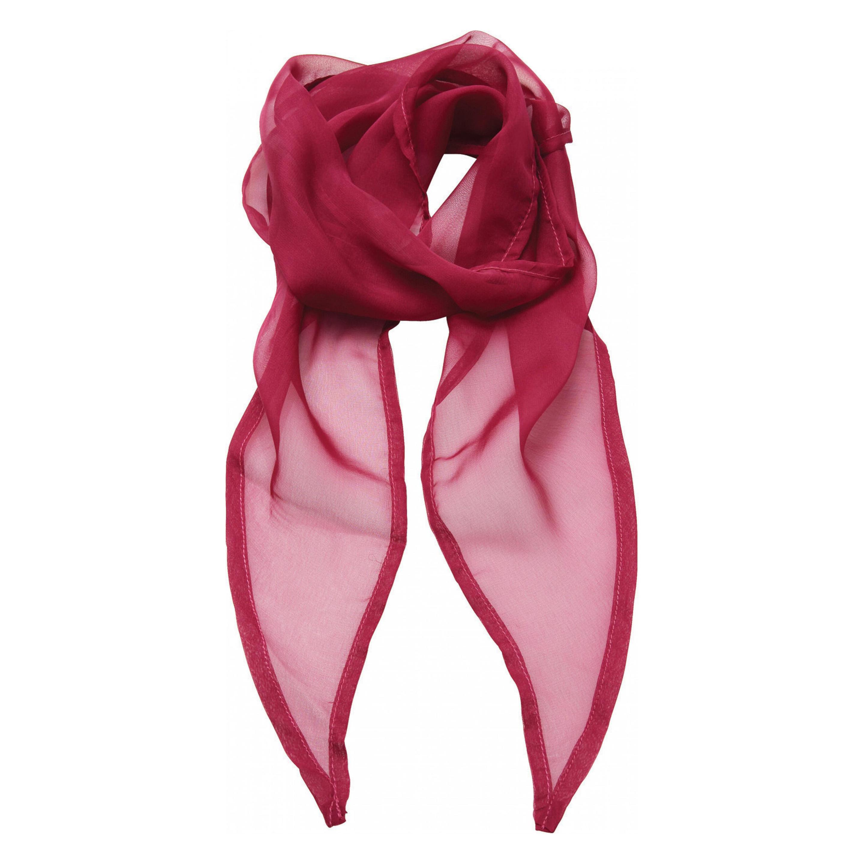 Premier, Damen, Schal, Musselintuch Frau, Pink