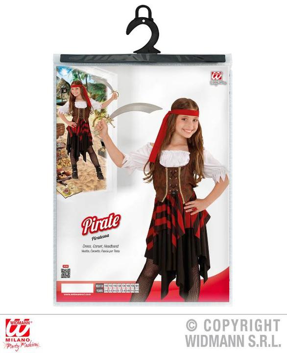 Actual product image Widmann Kids costume pirate (134, 140)