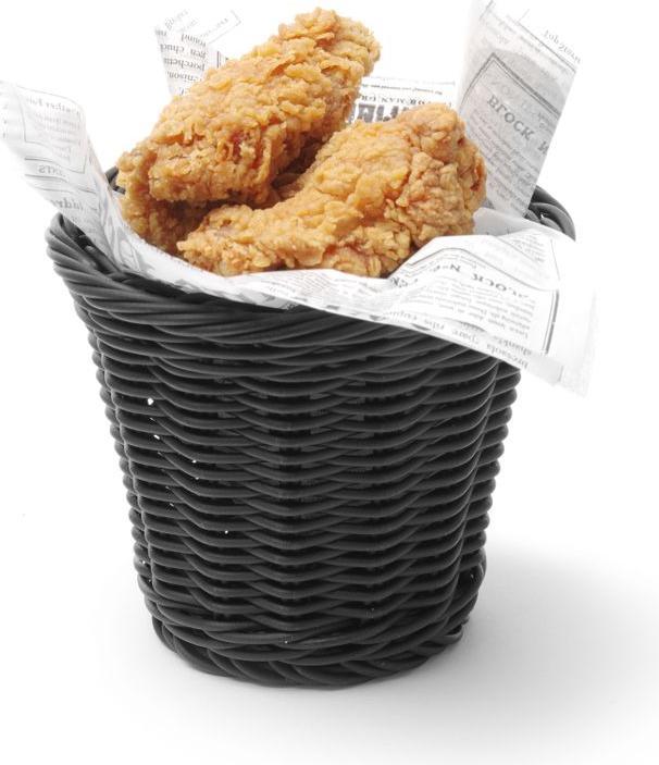 Actual product image Hendi Snack Basket Grey