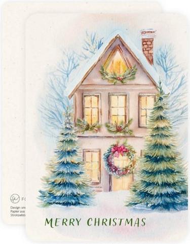 Produktbild Fotoeigenart Postkarte Merry Christmas A6