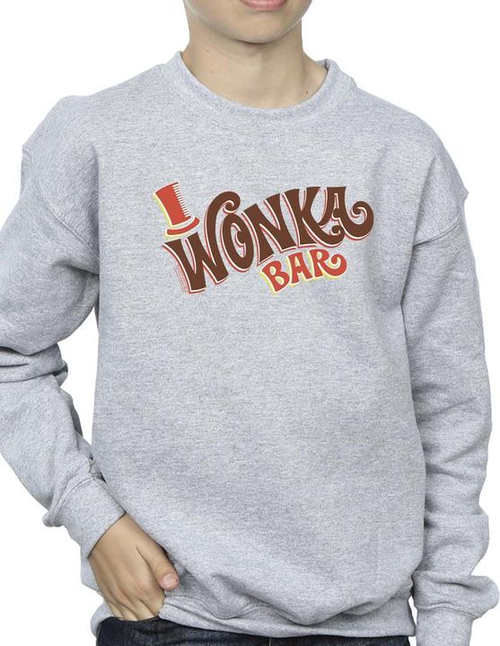 Produktbild Willy Wonka & the Chocolate Factory Bar Logo Sweatshirt Jungen (104)